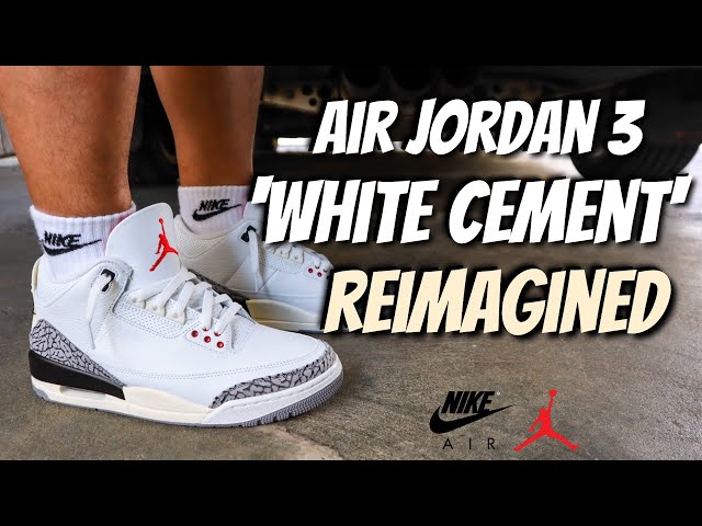 Air Jordan 3 'White Cement' Reimagined | Review & On Feet