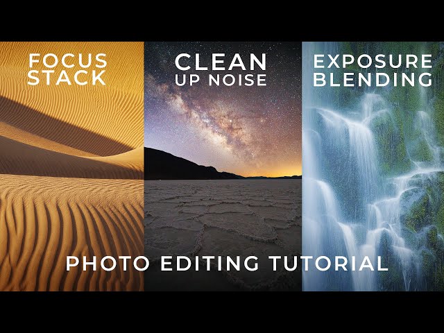 The Ultimate Landscape Photography Editing Tool | Focus Stack, HDR Blend & Upscale in Seconds