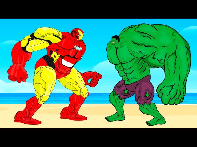 Evolution of HULK Family Vs Evolution of IRON-MAN Family : Who Is The King Of Super Heroes ?