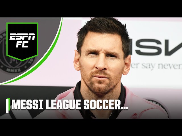 🚨 MESSI LEAGUE SOCCER IS OVER THE TOP?! 🚨 | ESPN FC