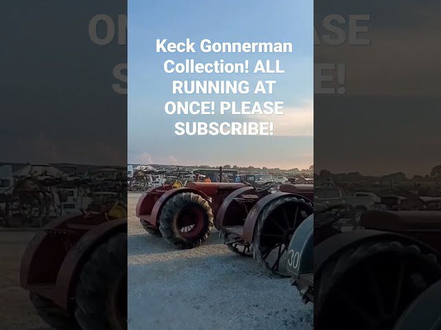 Caught the entire Keck Gonnerman collection running at once! #100yearsofhorsepower
