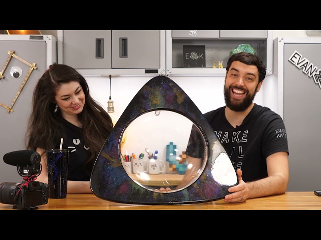 Fails that didn’t make it into the video (Clear Galaxy Resin Cat Bed Aftershow)