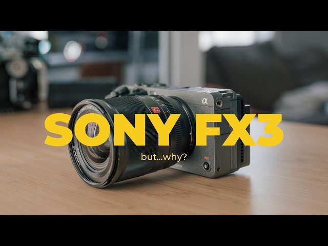 'Upgrading' to Sony FX3 from the FX30, but why?