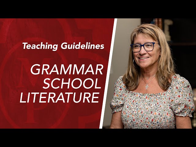 How to Use the Memoria Press Classical Homeschool Curriculum : Grammar School Literature