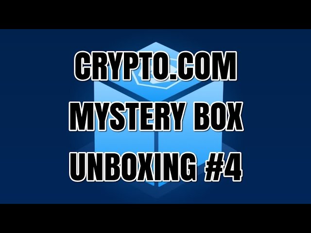 Opening mystery boxes in Crypto.com | CRO | #4 Unboxing