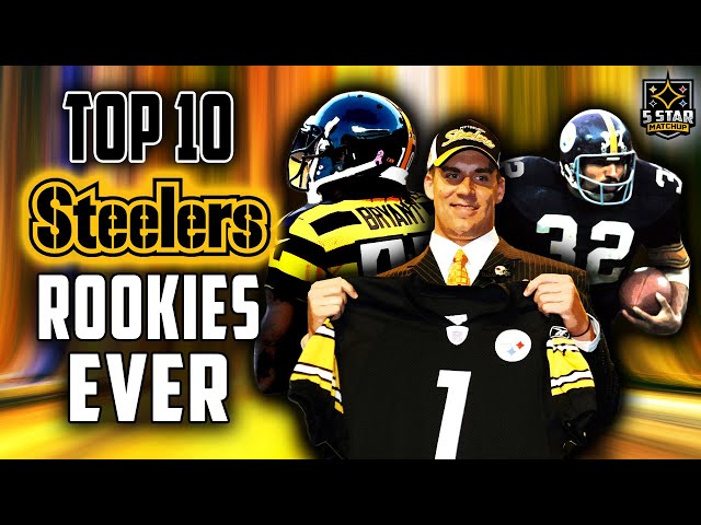 Steelers Top 10: Greatest Rookies EVER! | 5 Star Matchup