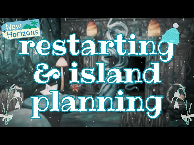 🔴LIVE: ⋆⁺₊❅. RESTARTING & ISLAND PLANNING ⋆⁺₊❅. | ACNH