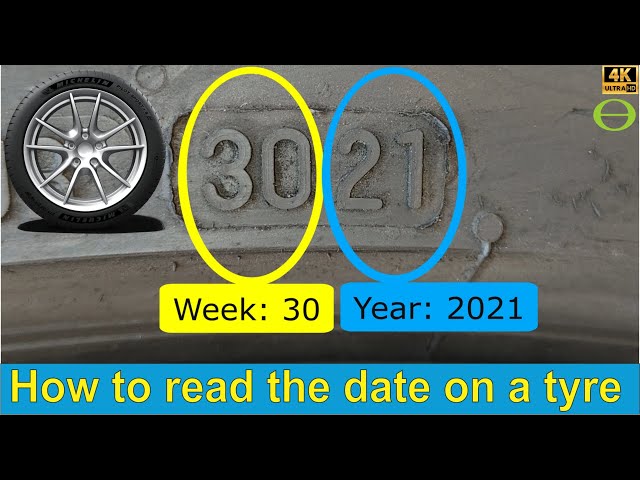 How old is a tire? How to check the age of a tire - date of manufacture