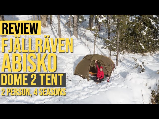 FJÄLLRÄVEN ABISKO DOME 2 TENT REVIEW | 2 PERSONS, 4 SEASONS CAMPING
