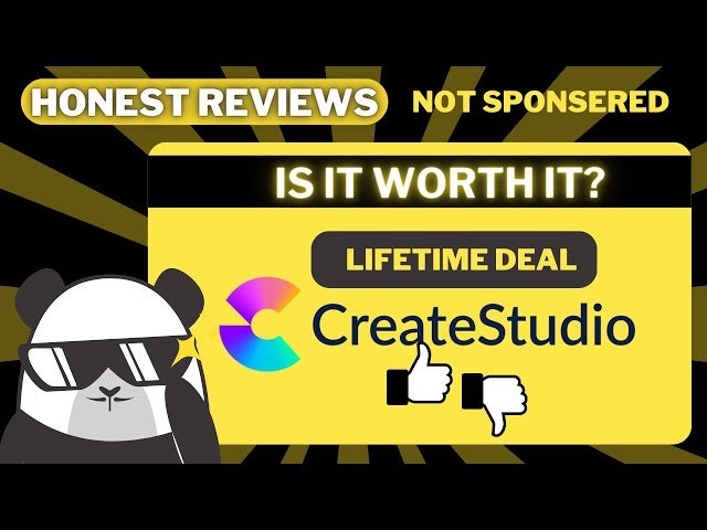 CreateStudio 67$ Life-time Standard Package Review - Create Studio Explainer Video Example