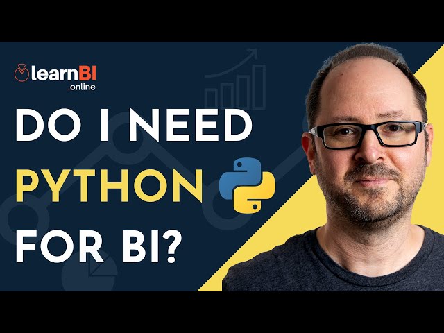 Do I need Python for Business Intelligence? | BI for Beginners