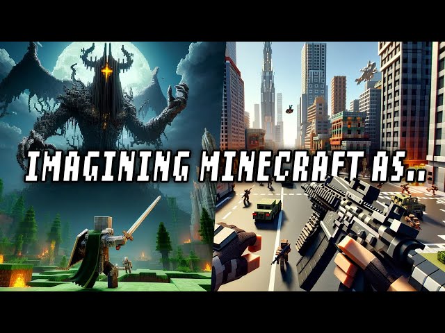 Reimagining Popular Genres in Minecraft: What's Your Favorite?