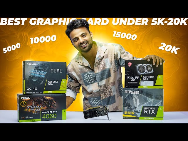 Best Budget Graphic Cards Under 5000 to 15000 | Latest One