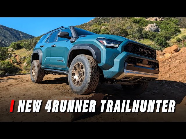 First Look: 2025 Toyota 4Runner Trailhunter Walk Around