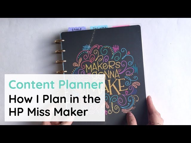 Happy Planner Miss Maker January - April 2019 Flip Through #craftwithyourstash