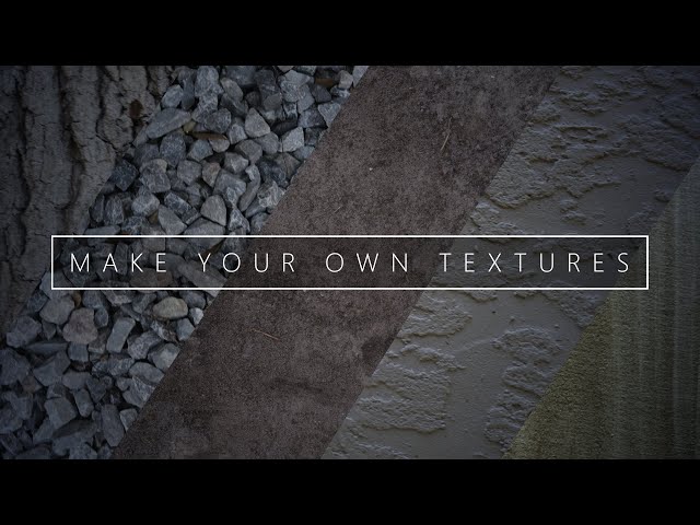 Making Your Own Textures From Scratch /// Creating Graphic Textures in Adobe Photoshop