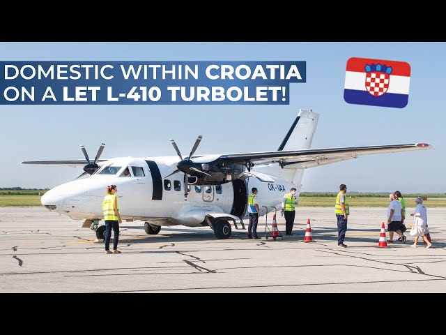 TRIPREPORT | Trade Air (ECONOMY) | Let L-410 Turbolet | Zagreb - Osijek