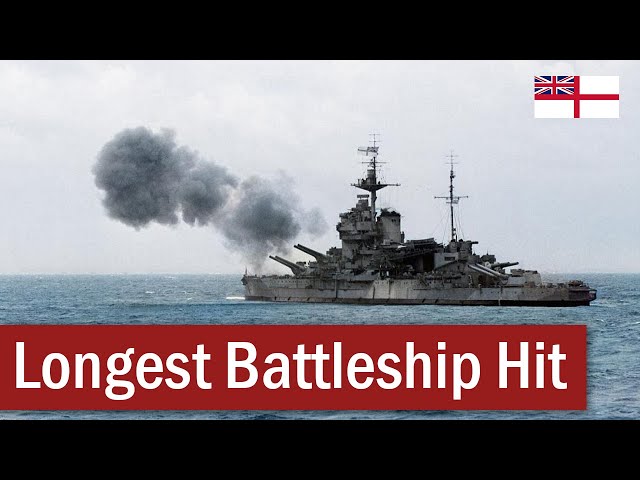 The Longest Battleship-on-Battleship Hit | July 1940