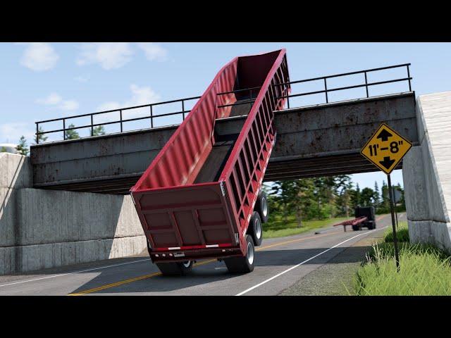 Low Clearance Accidents 3 | BeamNG.drive