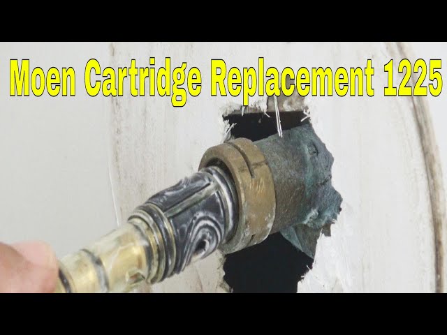 1225 Cartridge Replacement  Moen Tub and Shower