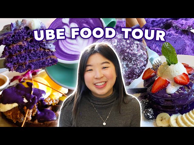 Bay Area UBE Food Tour 💜 | Ube Pancakes, Malasadas, Lattes, Waffles, Mochi Donuts and MORE!