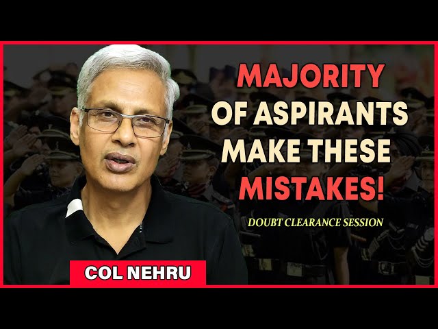 Analyzing the Self Description Of Our Student | Doubt Clearance Session | Col Nehru