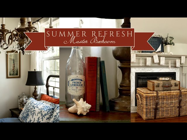 Summer Bedroom Decorating Ideas, PLUS Bed Styling Pro Tips