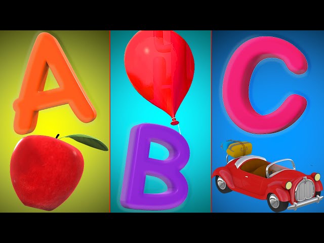 Letter “F to J” Song EP 02 - Reading fun for Kids! | Phonic songs 3D Animation