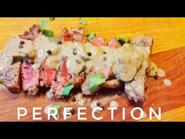 How To Make Perfect Medium Rare Steak With Mushroom Cream Sauce