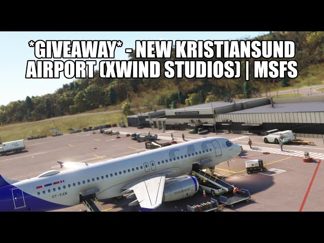 🔴 *GIVEAWAY* New Kristiansund Airport (XWind Studios) - SAS A320 Real World Flight