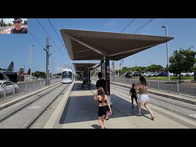 Открытие трамвайной линии в Тель-Авив, Израиль. Как платить за проезд в трамвае в Тель-Авив.