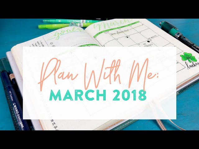 Plan With Me #28 - March, 2018