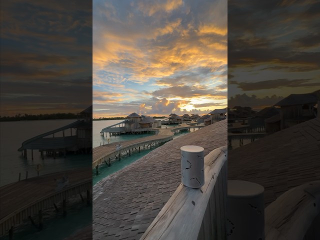 Maldive Sunrise - Soneva Jani 🏝️ #ShotoniPhone @discoversoneva