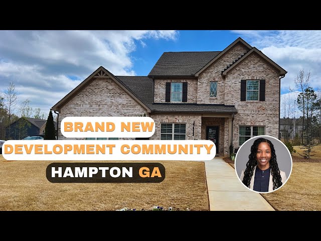New Development Community Homes For Sale in Hampton GA - Starting at $506,900