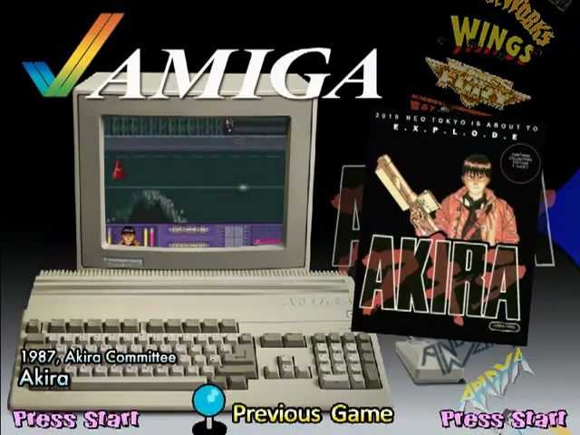 Hyperspin & Amiga Emulator Demo