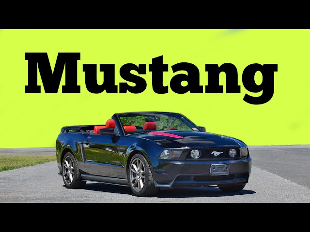 2010 Ford Mustang S197 Revision Convertible 5MT: Regular Car Reviews #mustang #s197