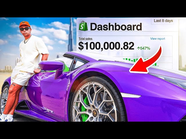 How I Made $100k in 8 Days With Shopify Dropshipping