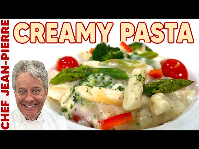 Creamy Cheesy Garlicky & Buttery Pasta Sauce | Chef Jean-Pierre