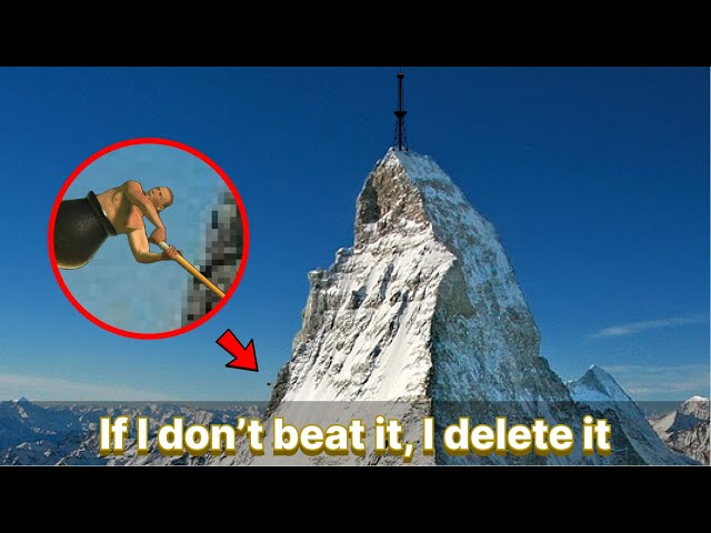 Me vs Bennett Foddy vs Ice Mountain, who will win? | Getting Over It Part 3