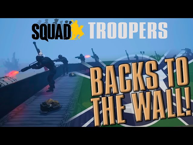CAN WE HOLD THE OUTPOST? | Modded Squad: Starship Troopers
