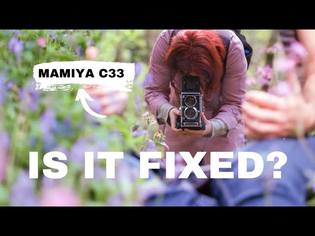 Did we solve the issues with my Mamiya C33? Another photowalk on film.