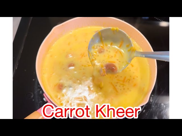 Carrot Javvarisi Payasam Recipe In Tamil | கேரட் ஜவ்வரிசி பாயாசம்