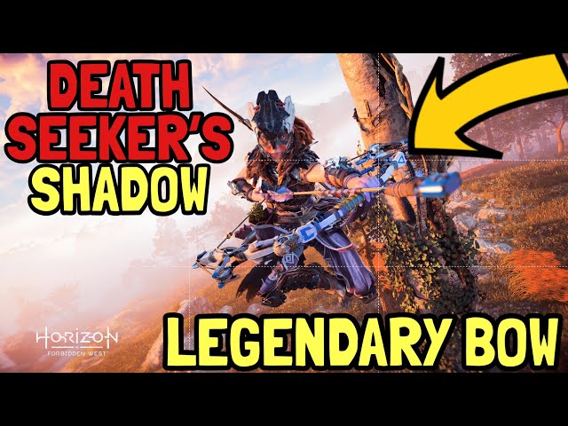 Horizon Forbidden West How to Get Death Seeker's Shadow LEGENDARY Hunter Bow