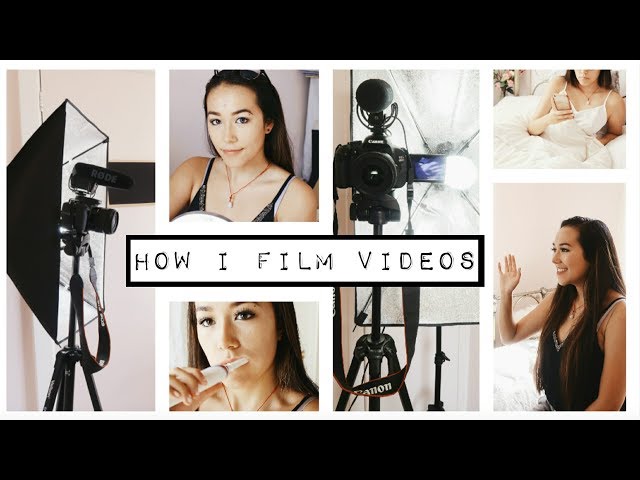 Get Ready w/ Me - Filming YouTube videos  || behind the scenes morning routine