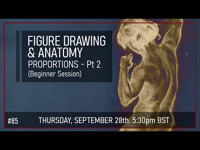 Figure Drawing - Proportions - Pt 2 (Beginner Session) #85