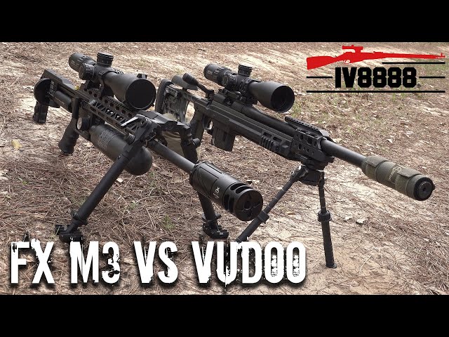 FX Airguns M3 vs Vudoo 22LR