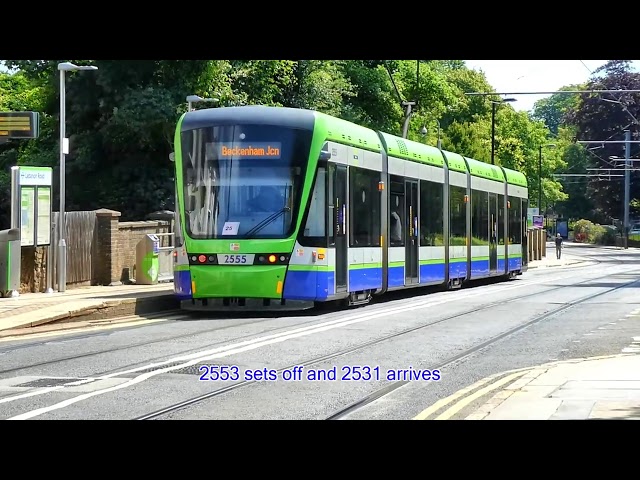 Croydon Trams: On Street - East Croydon to Sandilands