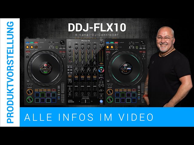 Pioneer DJ - DDJ-FLX10  Produktvorstellung (Deutsch)