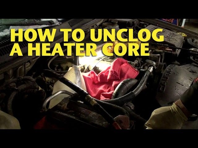 How To Unclog a Heater Core - EricTheCarGuy