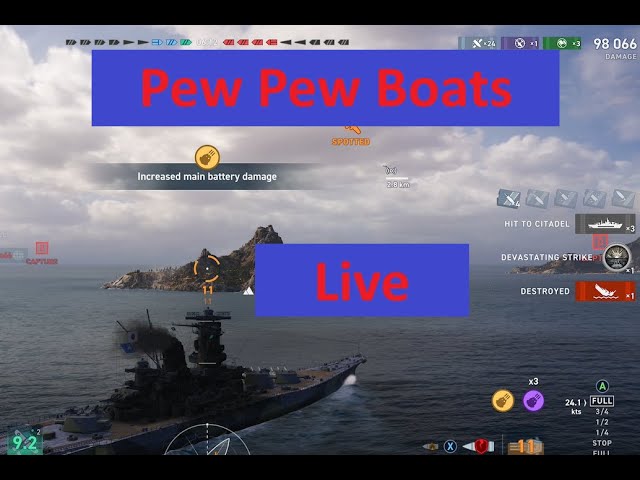 Pew Pew Boats - Live with Phoenix Six1